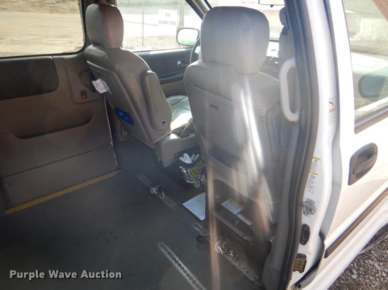 image for item FT9500 2008 Chevrolet Uplander El Dorado National handicap accessible van