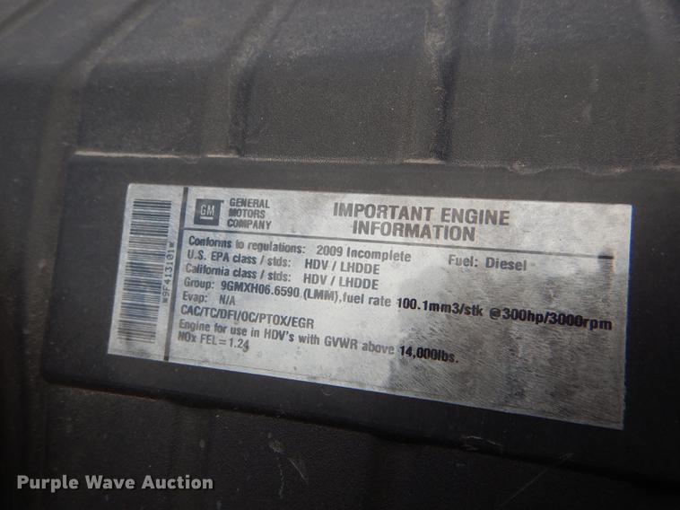 image for item FT9511 2009 Chevrolet C4500 ambulance