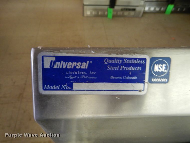 image for item FT9688 Universal three compartment stainless steel sink