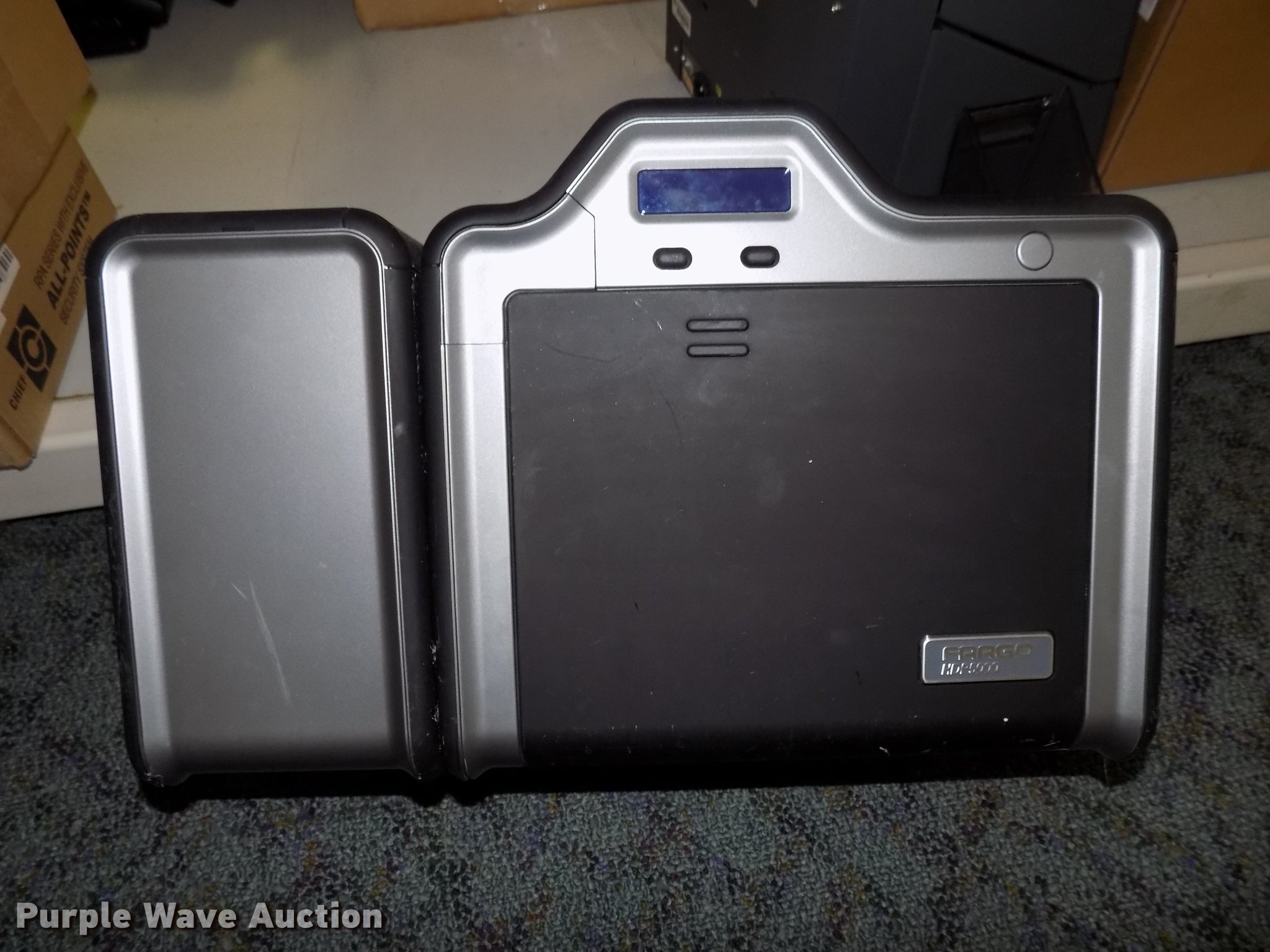 (2) Fargo ID card printers in Arkansas City, KS Item DB9609 sold