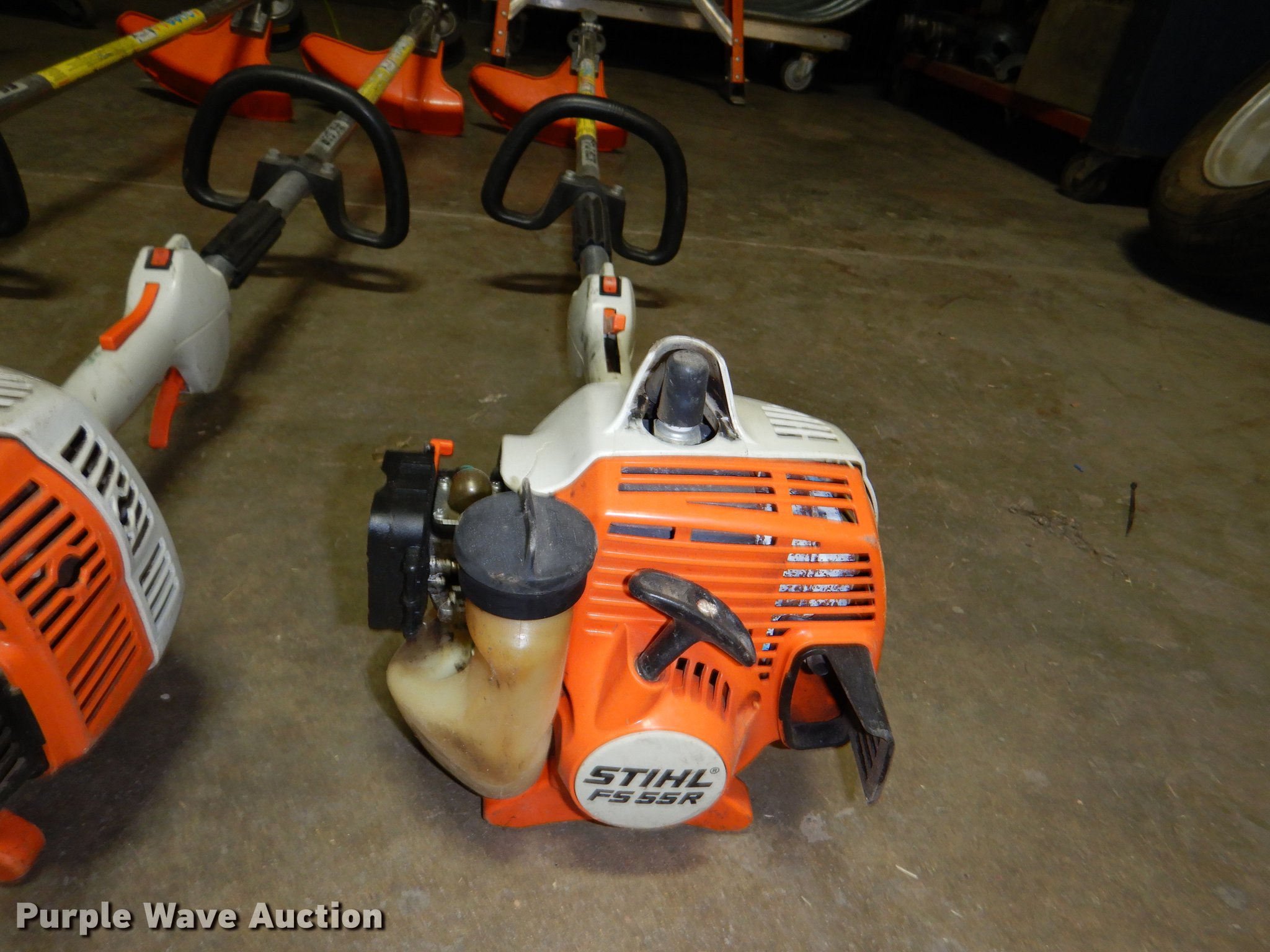 (3) Stihl FS55R string trimmers in Emporia, KS Item FQ9889 sold