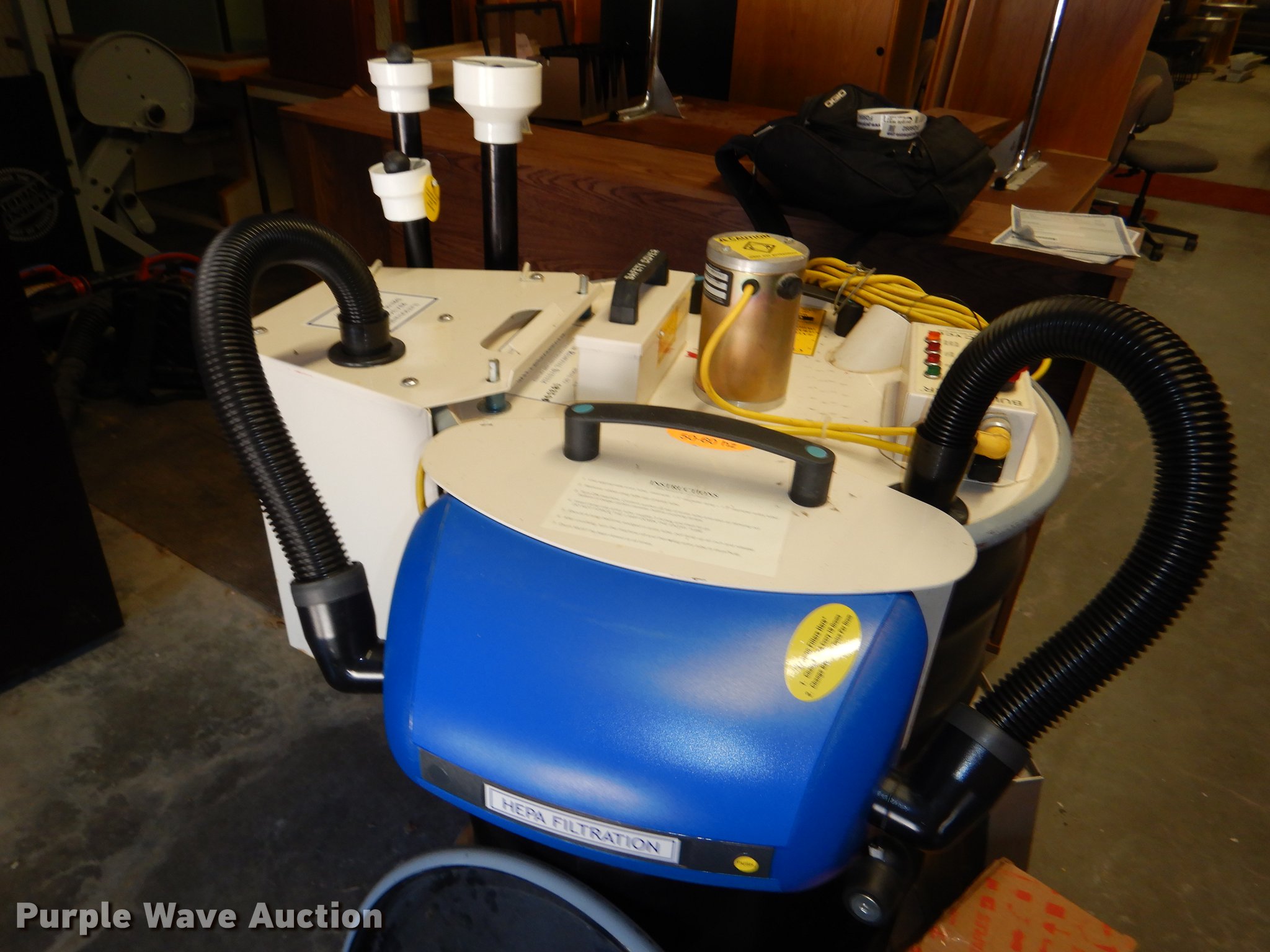 Bulb Eater fluorescent lamp crushing system in Emporia, KS Item