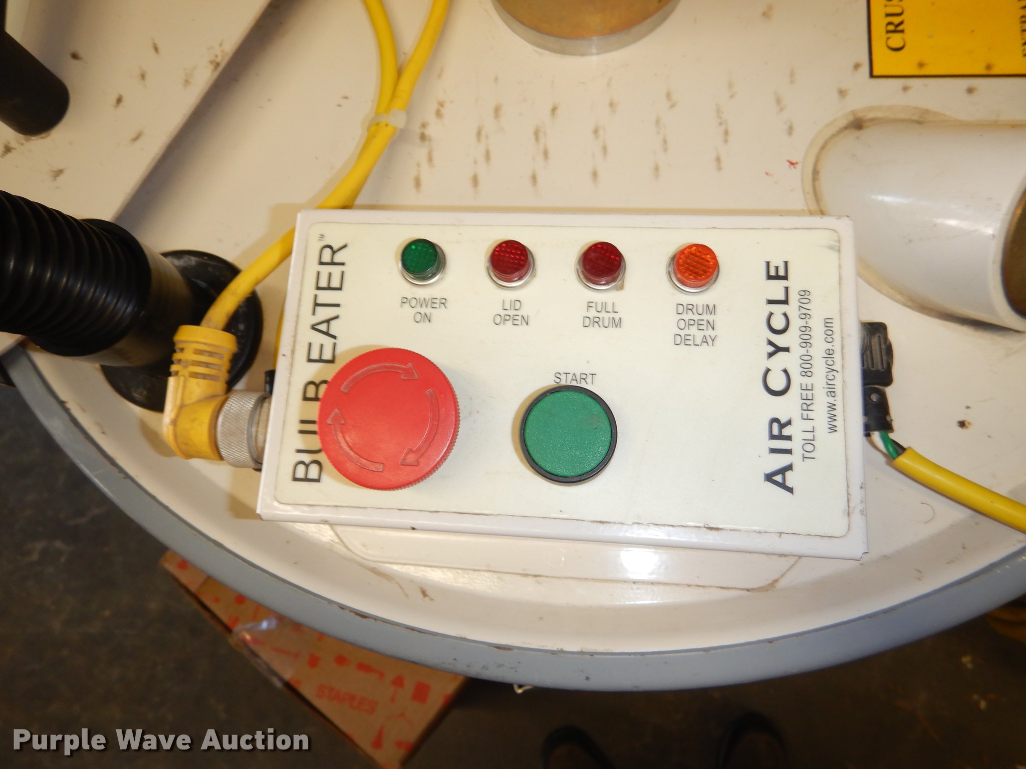 Bulb Eater fluorescent lamp crushing system in Emporia, KS Item