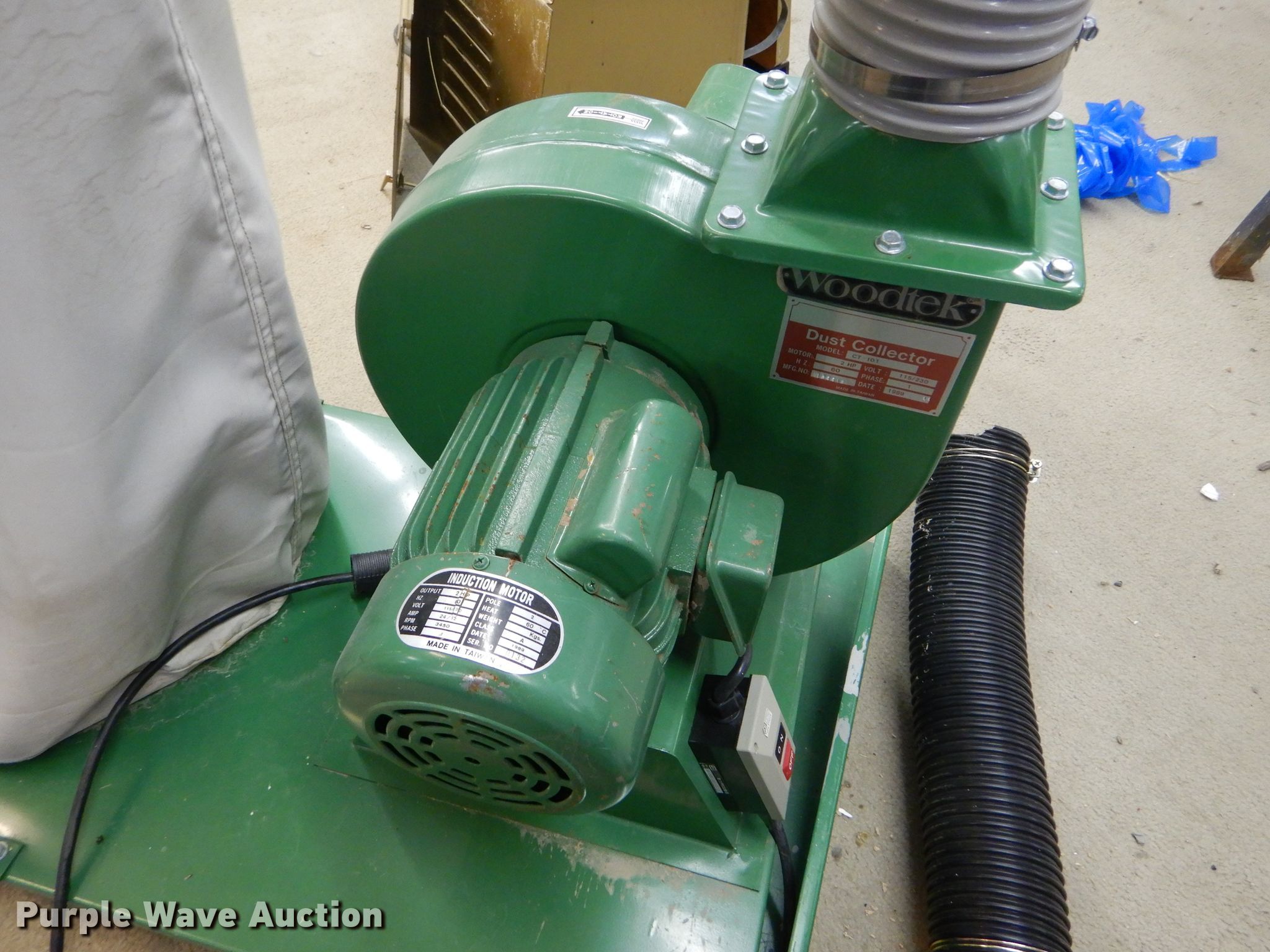 Woodtek CT101 dust collector in Dodge City, KS Item FT9664 sold