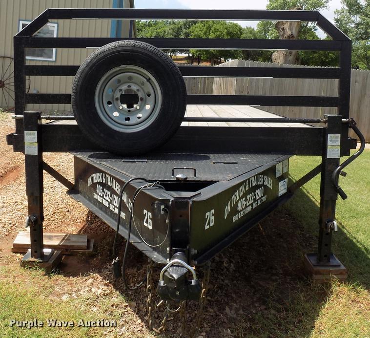 image for item DB9514 2017 Road Boss equipment trailer