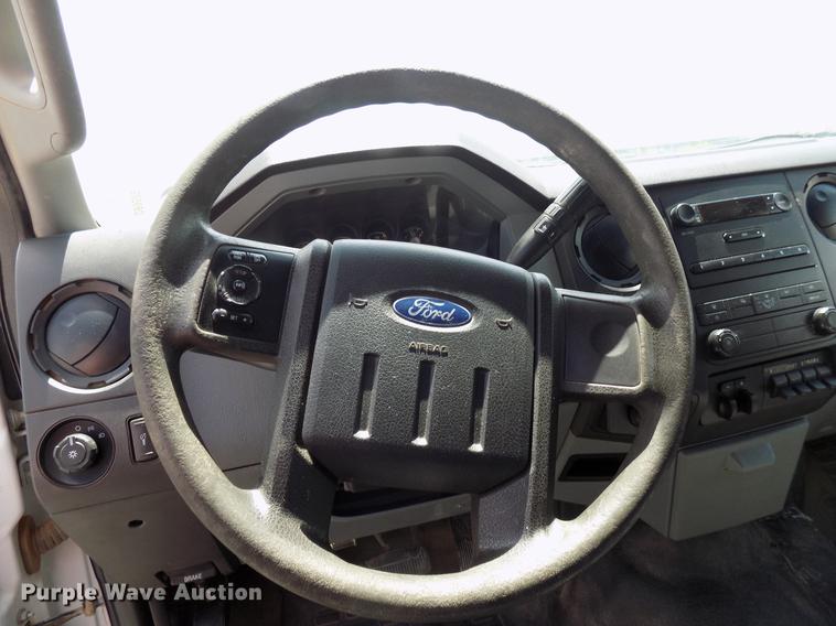 image for item DB9529 2011 Ford F350 Super Duty Crew Cab utility bed pickup truck