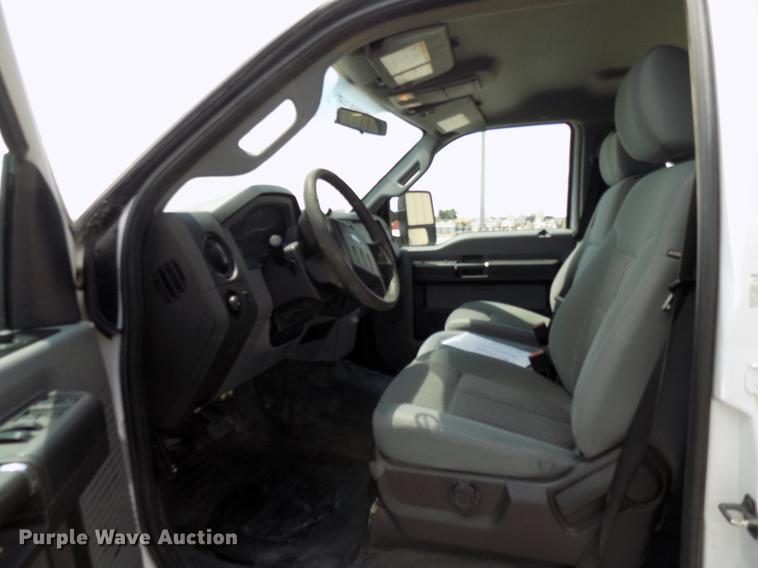 image for item DB9529 2011 Ford F350 Super Duty Crew Cab utility bed pickup truck