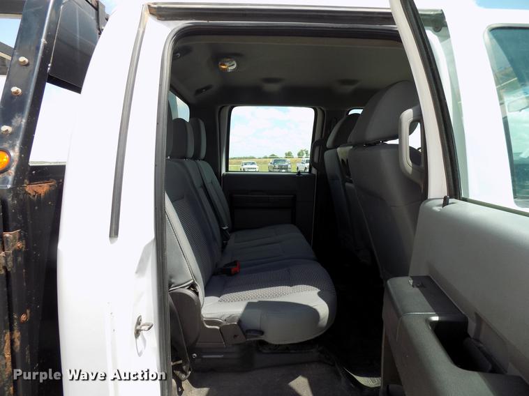 image for item DB9529 2011 Ford F350 Super Duty Crew Cab utility bed pickup truck