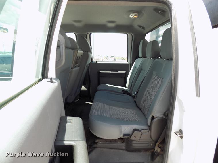 image for item DB9529 2011 Ford F350 Super Duty Crew Cab utility bed pickup truck