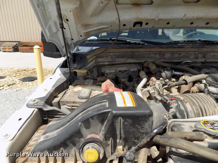 image for item DB9529 2011 Ford F350 Super Duty Crew Cab utility bed pickup truck