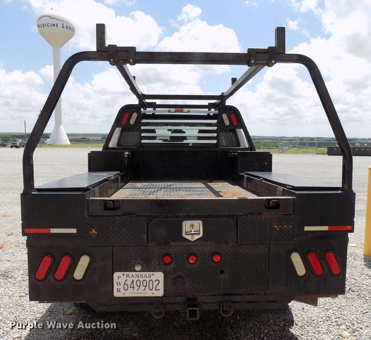 image for item DB9529 2011 Ford F350 Super Duty Crew Cab utility bed pickup truck