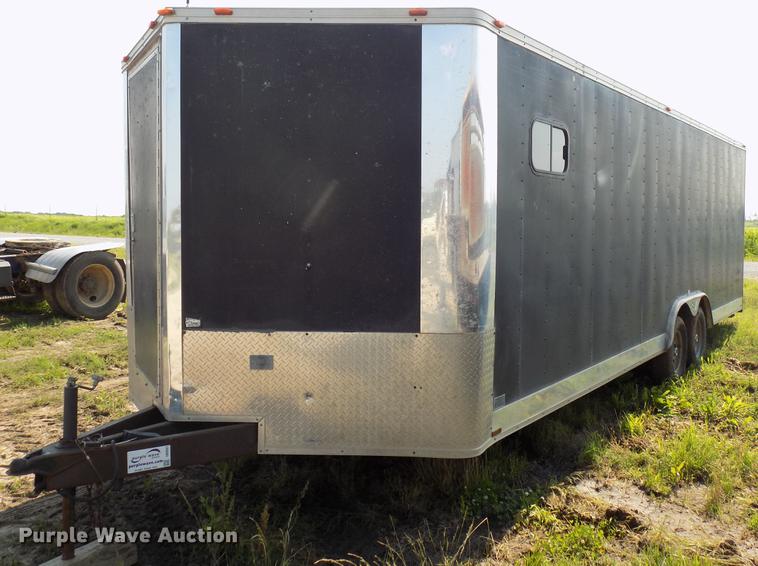 image for item DB9551 1998 Vintage enclosed cargo trailer