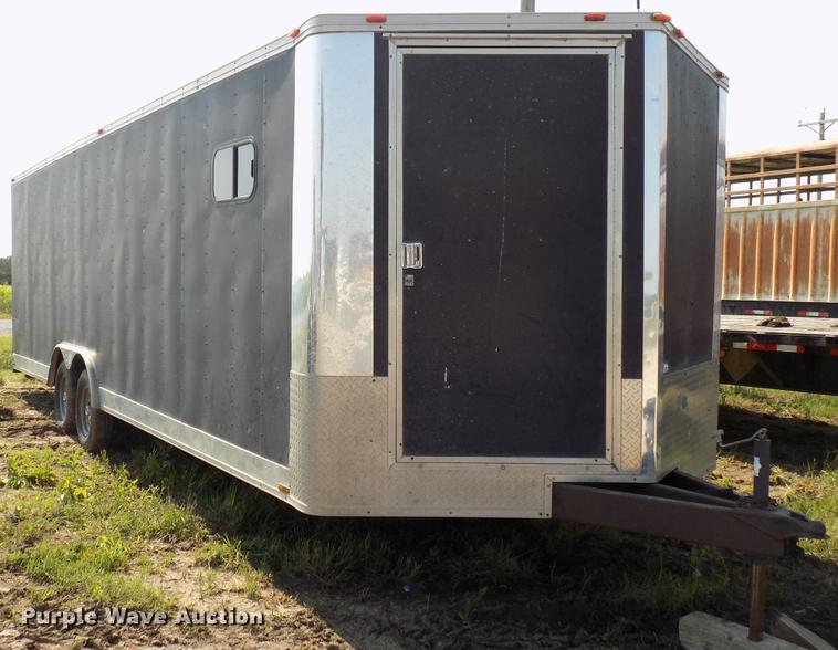 image for item DB9551 1998 Vintage enclosed cargo trailer