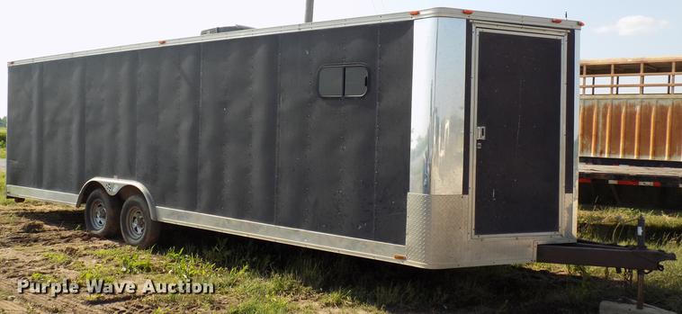 image for item DB9551 1998 Vintage enclosed cargo trailer