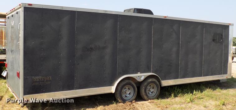 image for item DB9551 1998 Vintage enclosed cargo trailer