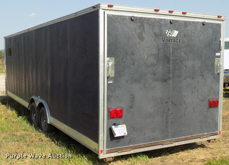 image for item DB9551 1998 Vintage enclosed cargo trailer
