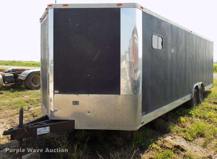 image for item DB9551 1998 Vintage enclosed cargo trailer