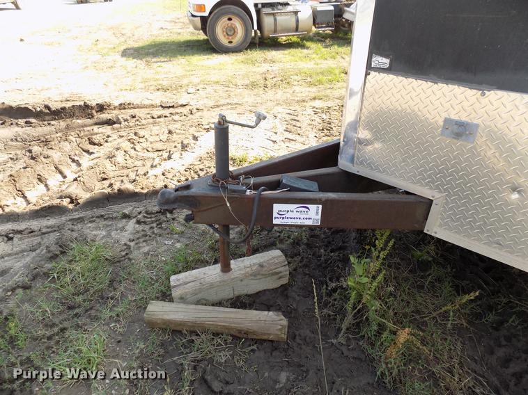 image for item DB9551 1998 Vintage enclosed cargo trailer