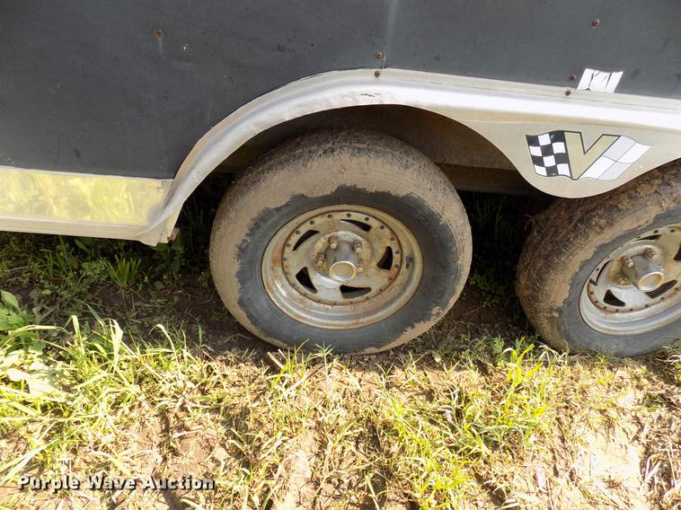 image for item DB9551 1998 Vintage enclosed cargo trailer