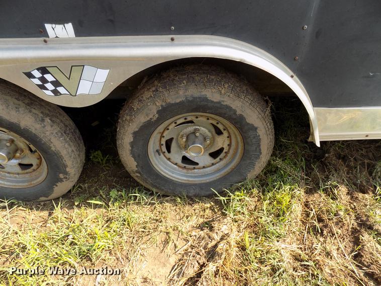 image for item DB9551 1998 Vintage enclosed cargo trailer