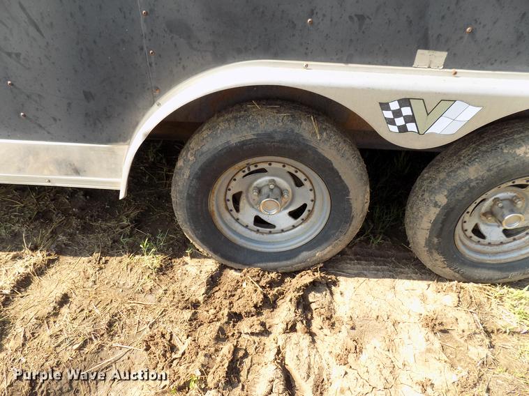 image for item DB9551 1998 Vintage enclosed cargo trailer