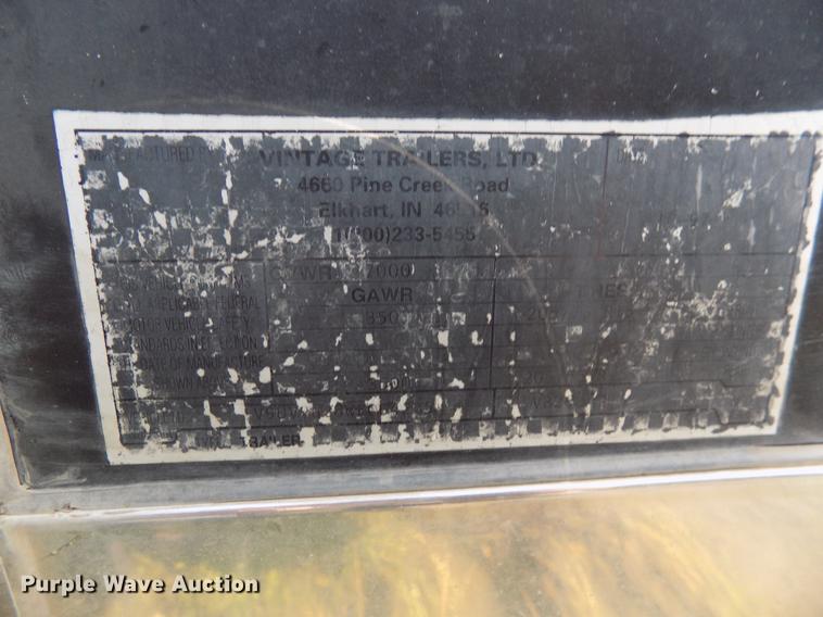 image for item DB9551 1998 Vintage enclosed cargo trailer