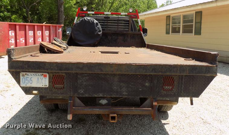 image for item DB9557 1993 Ford F350 flatbed pickup truck