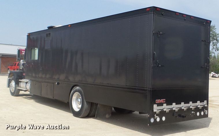 image for item DC4559 1980 GMC General toy hauler RV