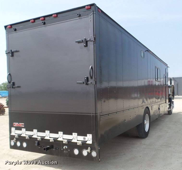 image for item DC4559 1980 GMC General toy hauler RV