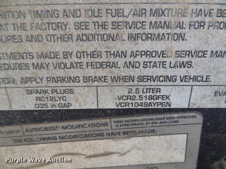 image for item DC5146 1997 Jeep Wrangler SUV