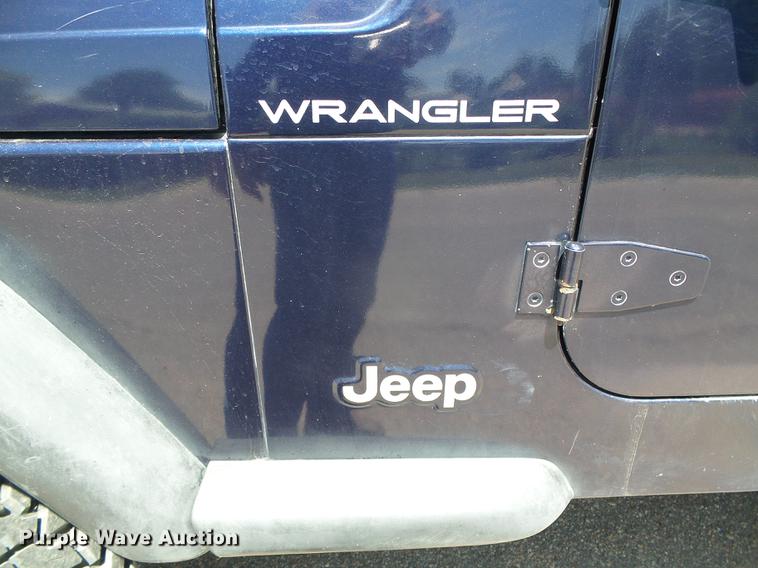 image for item DC5146 1997 Jeep Wrangler SUV