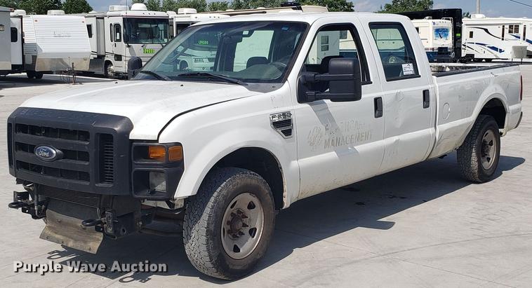 image for item DD4769 2010 Ford F250 Super Duty Crew Cab pickup truck