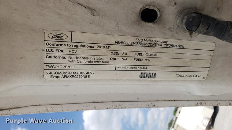 image for item DD4769 2010 Ford F250 Super Duty Crew Cab pickup truck