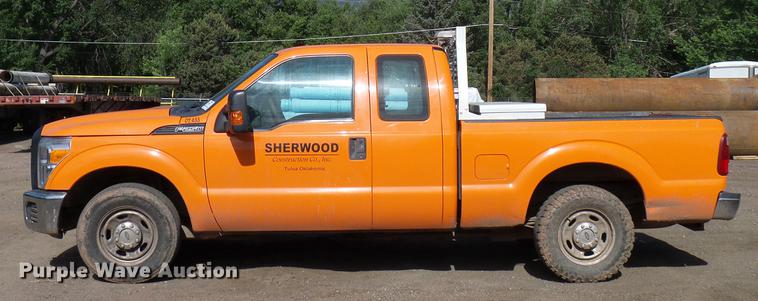 image for item DD6031 2013 Ford F250 Super Duty SuperCab pickup truck