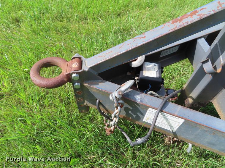 image for item DD6171 2011 Millertime side dump utility trailer