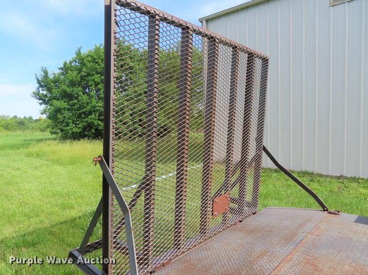 image for item DD6171 2011 Millertime side dump utility trailer