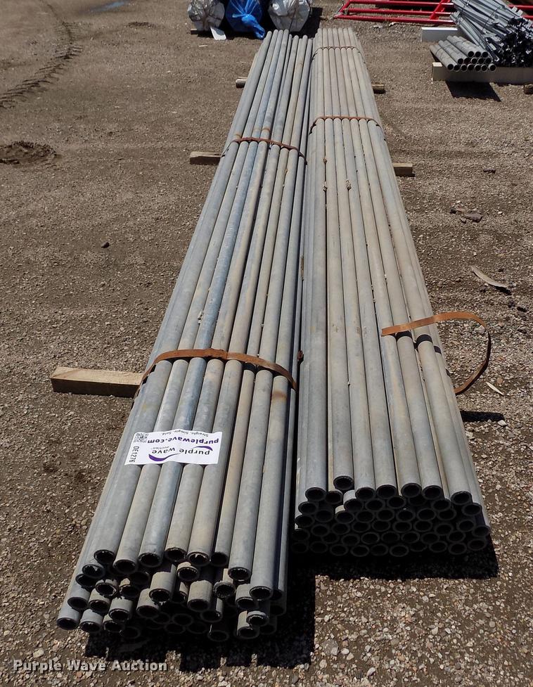 image for item DE1276 Approximately 100 sticks of steel pipe
