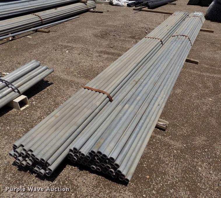 image for item DE1276 Approximately 100 sticks of steel pipe