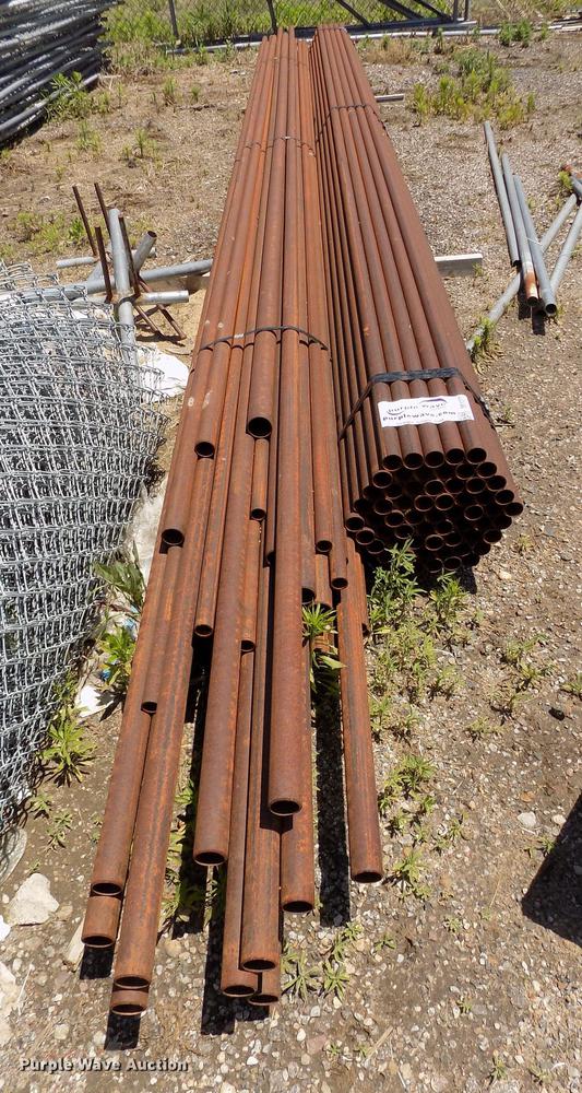 image for item DE1277 Approximately 61 20'L x 1 3/4" O.D. steel pipe