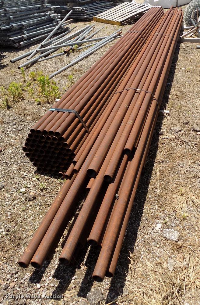 image for item DE1277 Approximately 61 20'L x 1 3/4" O.D. steel pipe