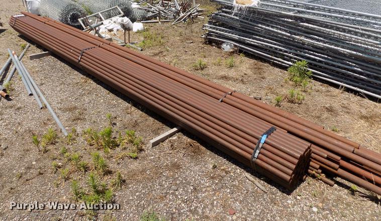 image for item DE1277 Approximately 61 20'L x 1 3/4" O.D. steel pipe