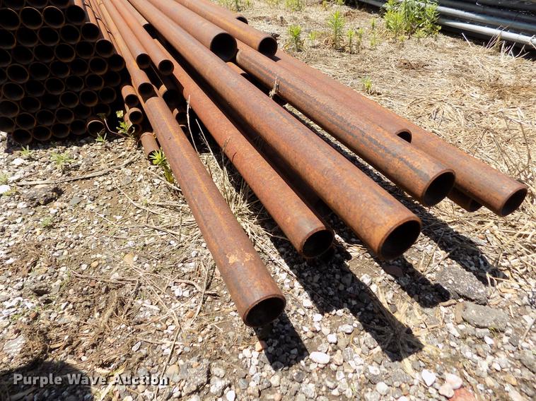 image for item DE1277 Approximately 61 20'L x 1 3/4" O.D. steel pipe