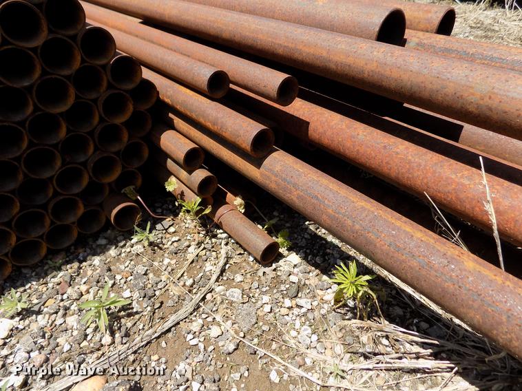 image for item DE1277 Approximately 61 20'L x 1 3/4" O.D. steel pipe
