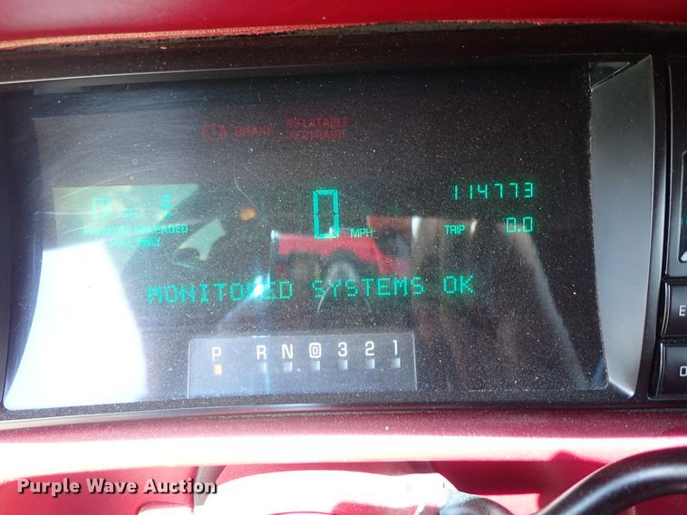 image for item DE5344 1992 Cadillac Seville