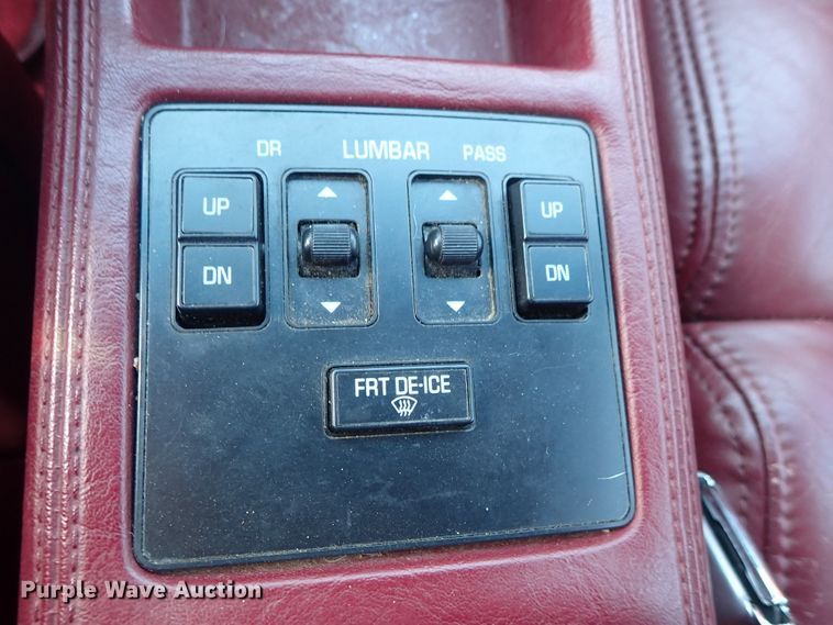 image for item DE5344 1992 Cadillac Seville