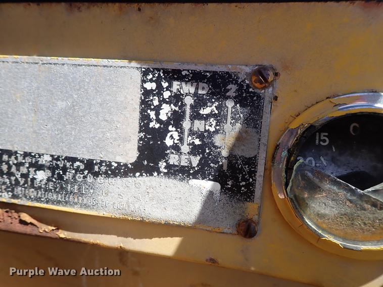 image for item DE5402 International H-25B Payloader wheel loader