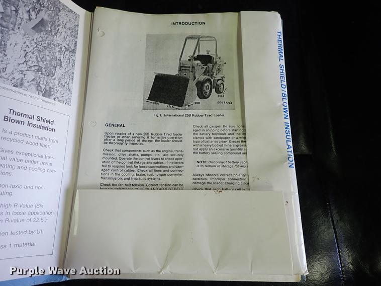 image for item DE5402 International H-25B Payloader wheel loader