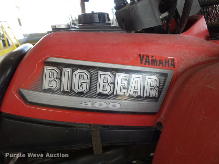 image for item DE7816 2003 Yamaha Big Bear ATV
