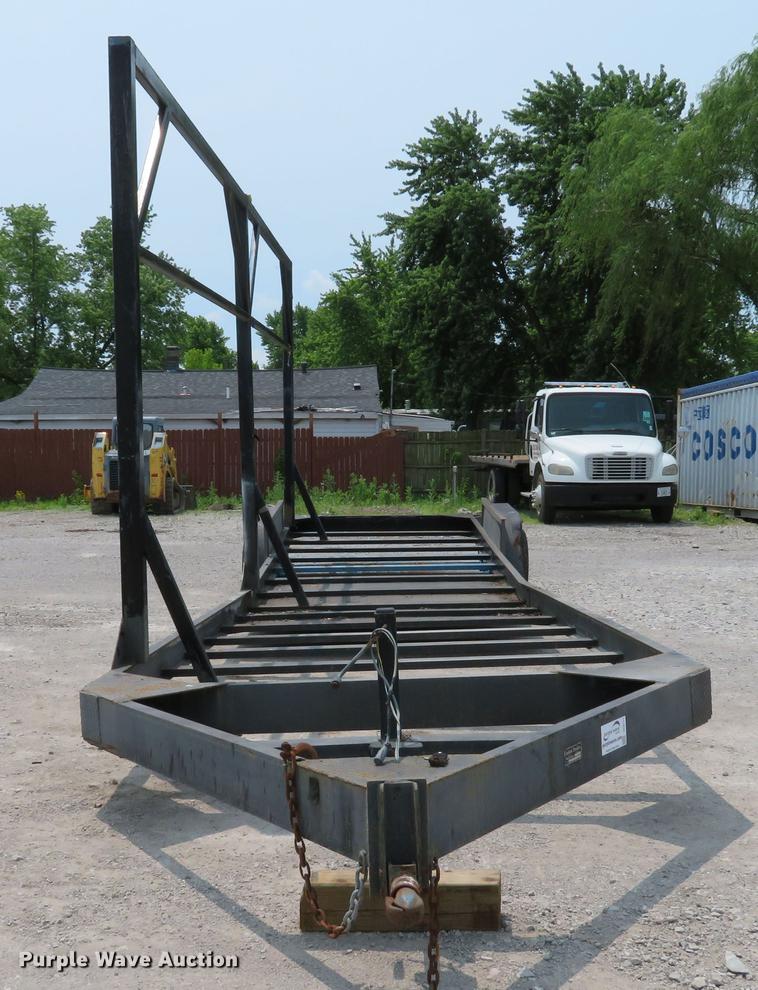 image for item DE8111 2001 Custom Trailer utility trailer