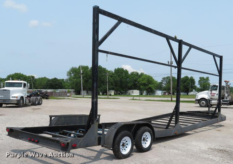 image for item DE8111 2001 Custom Trailer utility trailer
